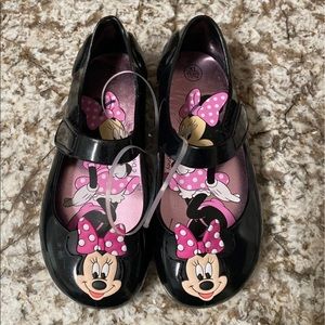 New Disney Minnie Mouse Velcro Shoes 11/12